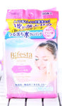 Bifesta Facial Cotton 46pcs 缤若诗 洁面卸妆湿巾 一次性便携免洗卸妆巾 滋润型 46枚