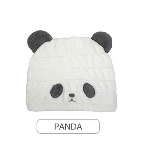 CARARI ZOOIE Microfiber Panda 1pc 速干毛巾发帽 熊猫 1枚入