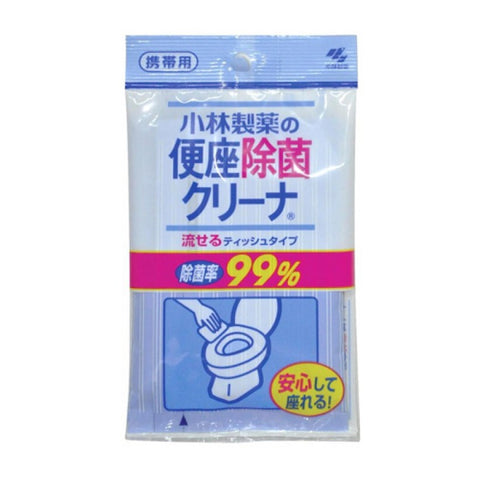 KOBAYASHI小林制药 厕座消毒湿巾 便携装 10片