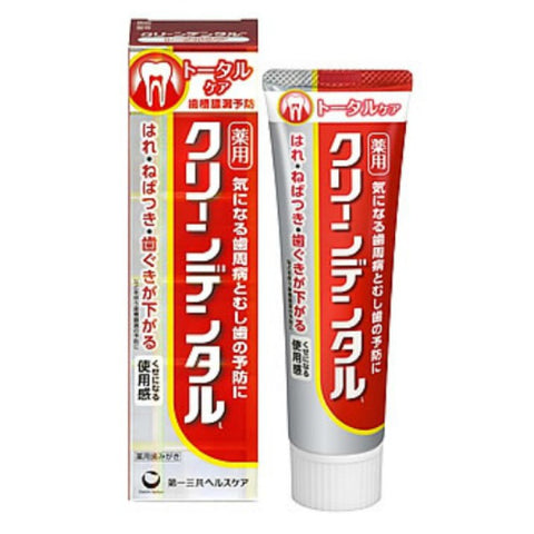 DAIICHI-SANKYO 第一三共 CLEAN DENTAL 牙膏 红色预防牙周病 防蛀牙 孕妇亦适用 100g